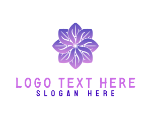 Company - Flower Petals Propeller logo design