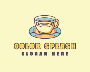 Coffee Tea Cup logo design