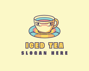 Coffee Tea Cup logo design