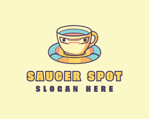 Coffee Tea Cup logo design