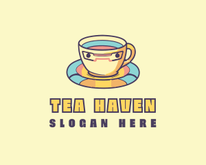 Coffee Tea Cup logo design