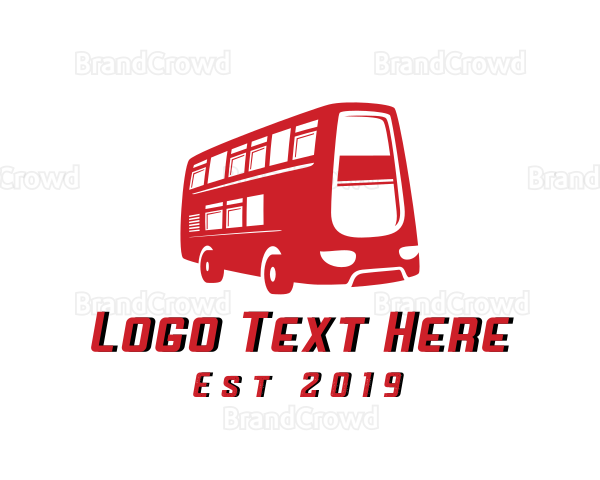 Double Deck Bus Logo