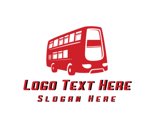 Double Deck Bus Logo