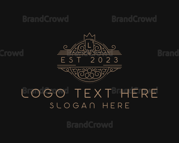 Luxury Fine Dining Restaurant Logo