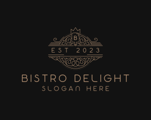 Luxury Fine Dining Restaurant logo design