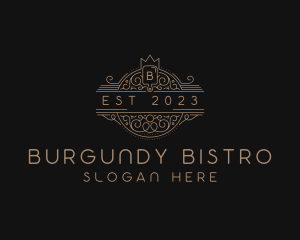 Luxury Fine Dining Restaurant logo design