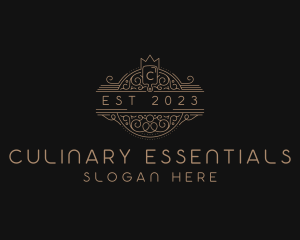 Luxury Fine Dining Restaurant logo design