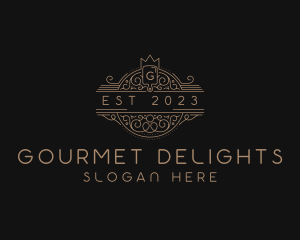 Luxury Fine Dining Restaurant logo design