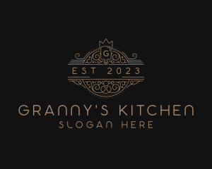 Luxury Fine Dining Restaurant logo design