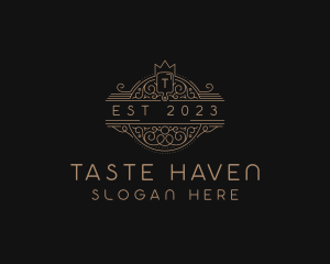 Luxury Fine Dining Restaurant logo design