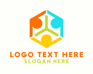 Hexagon - Daycare Community Center logo design