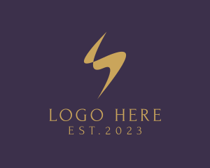 Scent - Creative Agency Letter S logo design