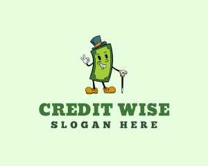 Credit - Money Cash Dollar logo design