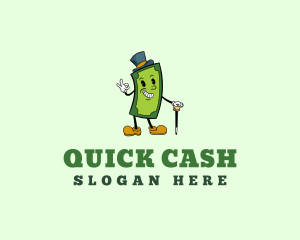 Cash - Money Cash Dollar logo design