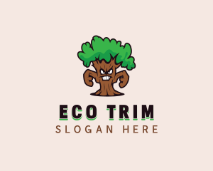 Tough Eco Tree logo design