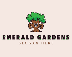 Tough Eco Tree logo design