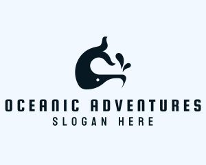 Oceanic Sperm Whale logo design