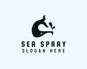 Oceanic Sperm Whale logo design