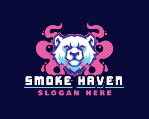 Polar Bear Vape Gaming logo design