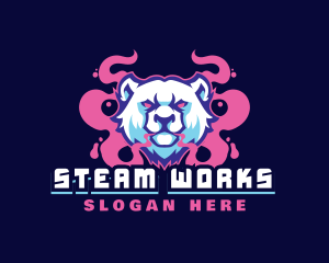 Polar Bear Vape Gaming logo design