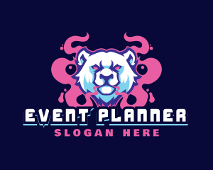 Smoke - Polar Bear Vape Gaming logo design