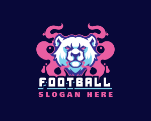 Smoke - Polar Bear Vape Gaming logo design