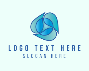 Fluid - Sanitation Water Droplet logo design