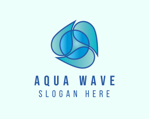 Sanitation Water Droplet logo design