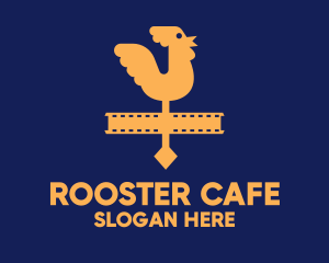 Entertainment Rooster Film  logo design