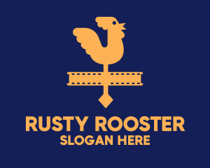 Entertainment Rooster Film  logo design