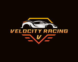 Sports Car Racing logo design