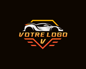 Racing - Sports Car Racing logo design