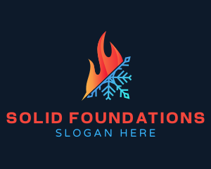 Fire Snow Ventilation Logo