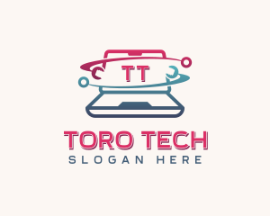 Computer Laptop Repair logo design