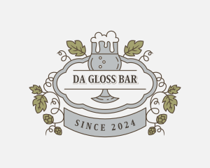 Beer Bar Liquor logo design