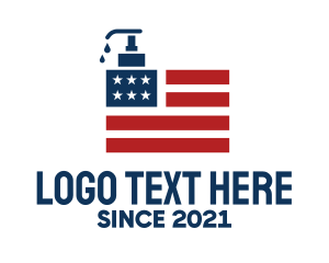 Flag - American Liquid Soap logo design