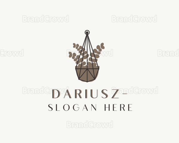 Hanging Plant Pot Logo