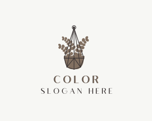 Specialty Store - Hanging Plant Pot logo design