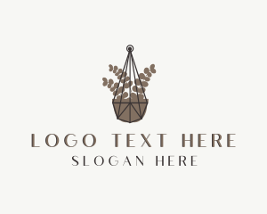 Hanging Plant Pot Logo