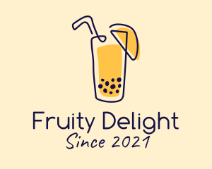 Fresh Juice Drink  logo design