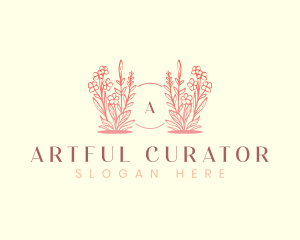 Flower Plant Floral logo design