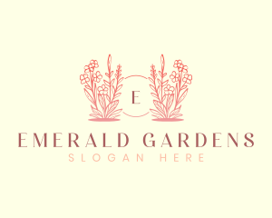 Flower Plant Floral logo design