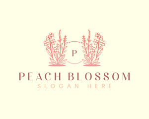 Flower Plant Floral logo design