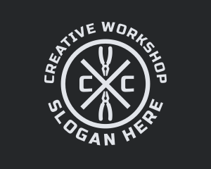 Workshop - Plier Tool Workshop logo design