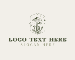 Dispensary - Organic Holistic Shrooms logo design