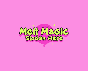 Melt - Cute Retro Smile logo design