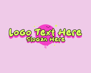 Retro - Cute Retro Smile logo design