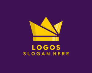 Kingdom - King Crown Business logo design