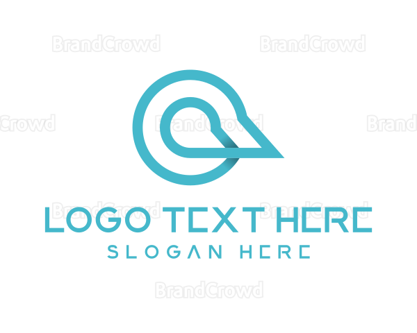 Chat Speech Bubble Logo