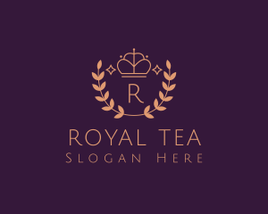 Royal Crown Crest Education logo design